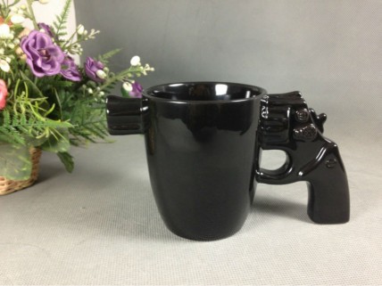 Premium Ceramic Pistol Mug Premium Ceramic Pistol Mug