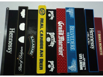 Custom Bar Mat Drip Rail Custom Bar Mat Drip Rail