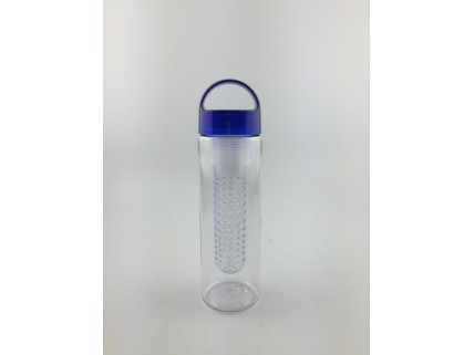 Healthy bpa free fruit infusion water bottle plastic juice water bottle