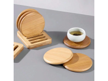 Bamboo Coaster Tea Cup Mat  Bamboo Coaster Tea Cup Mat