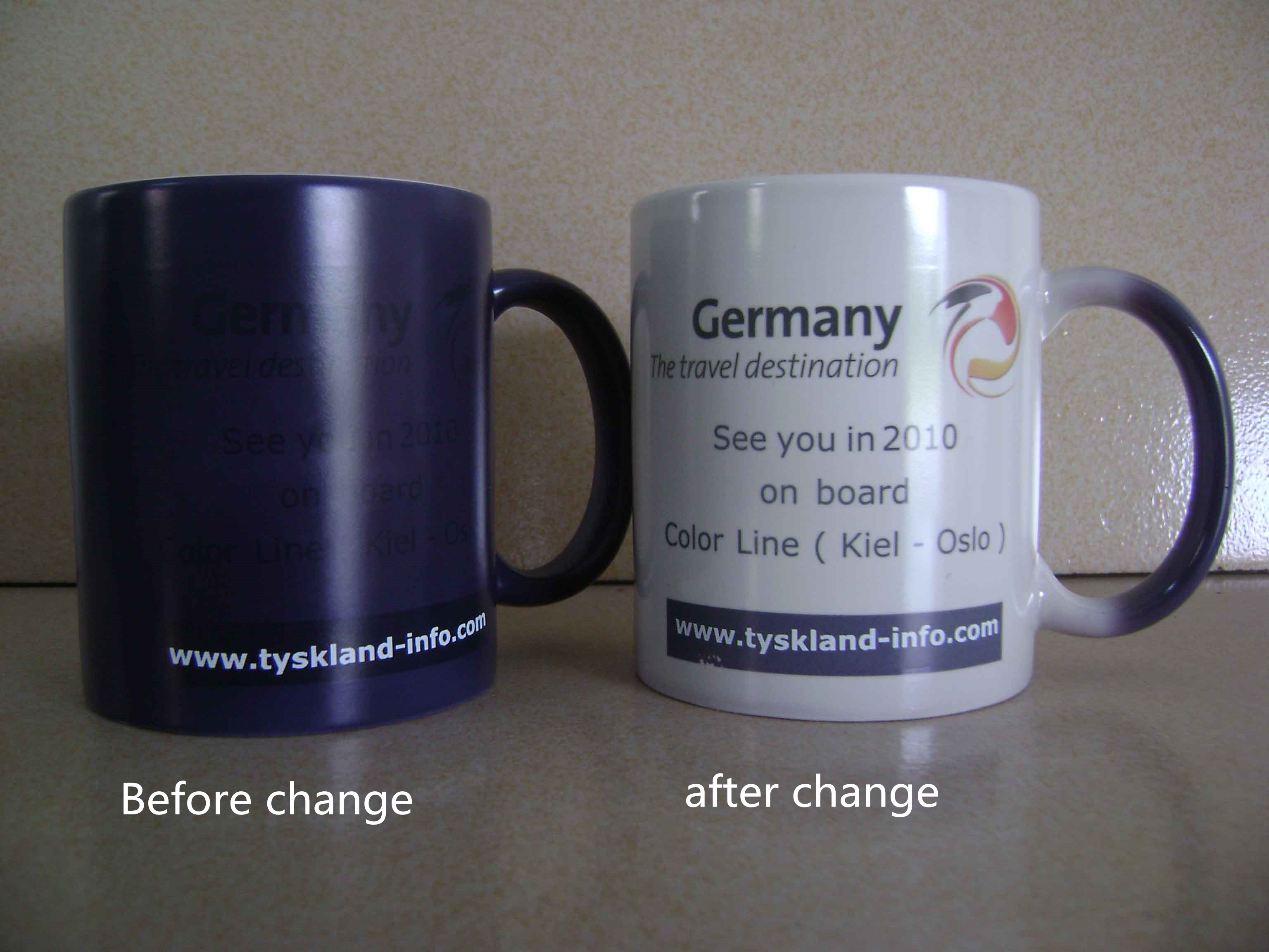 Hot Color Change Mug